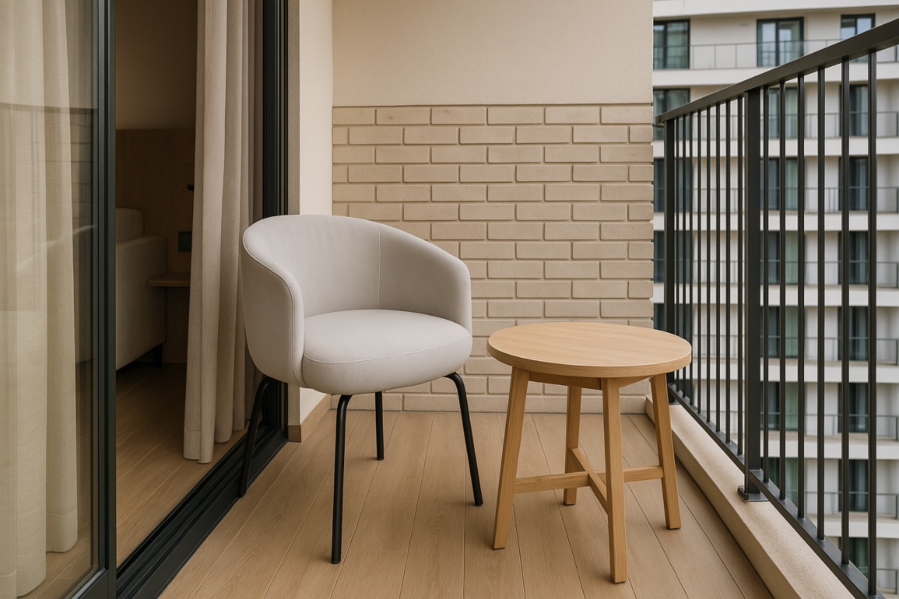 Зона відпочинку на балконі