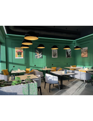 Правила розташування м'яких меблів в кафе та ресторані