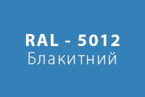 RAL - 5012