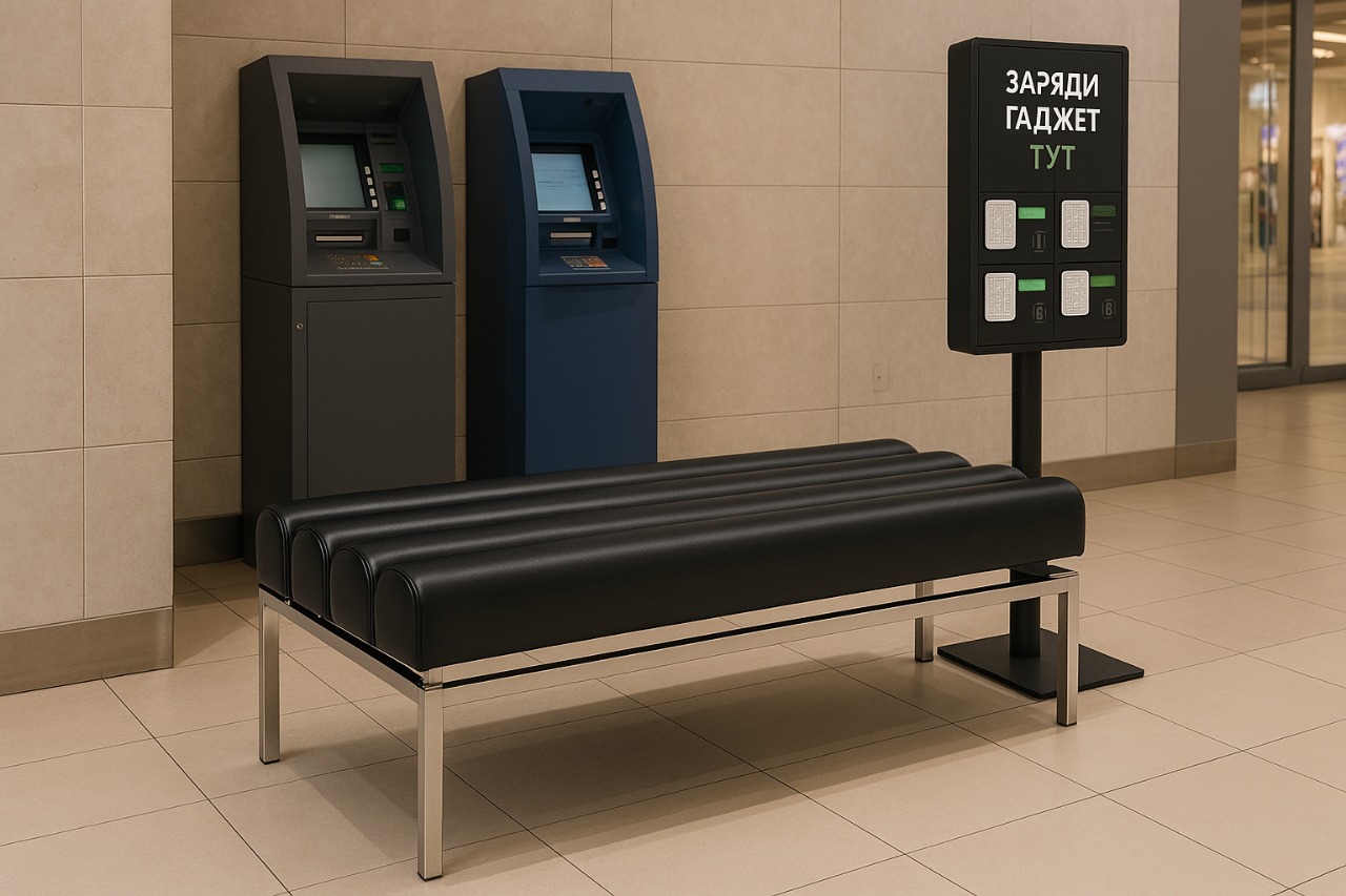 Зони біля зарядних станцій / банкоматів